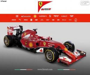 пазл Ferrari F14 T - 2014 -